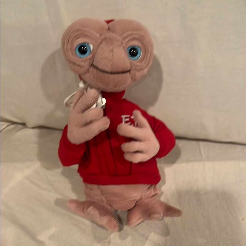 E.T. Plush Doll in Red Hoodie | Classic Movie Collectible